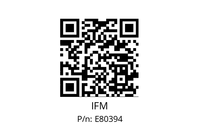   IFM E80394