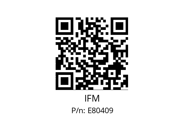   IFM E80409