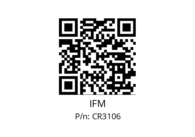   IFM CR3106