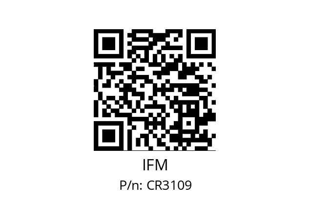   IFM CR3109