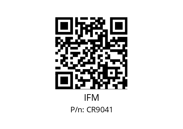   IFM CR9041