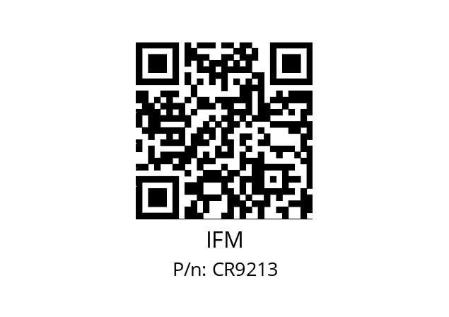   IFM CR9213