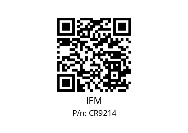   IFM CR9214