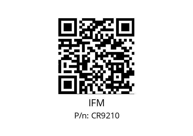   IFM CR9210