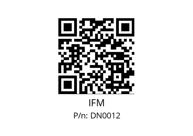   IFM DN0012