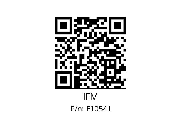   IFM E10541