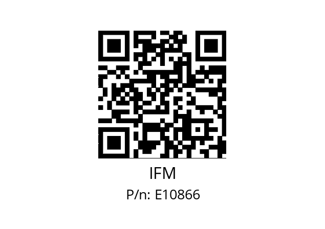   IFM E10866