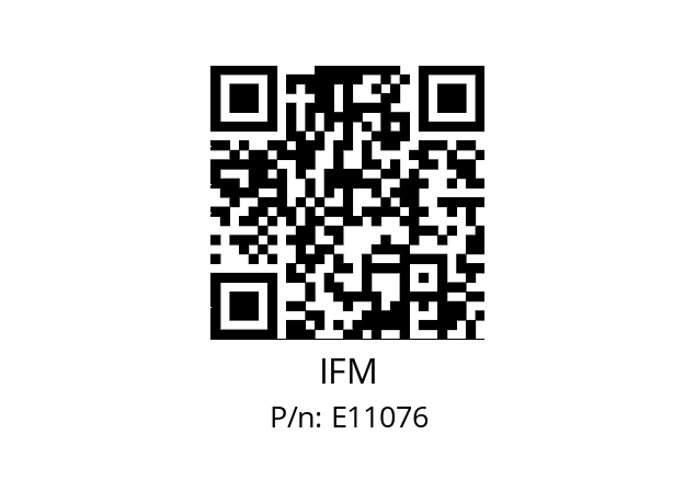   IFM E11076