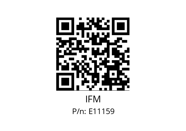   IFM E11159