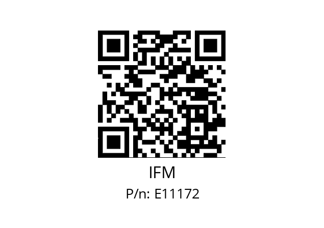   IFM E11172