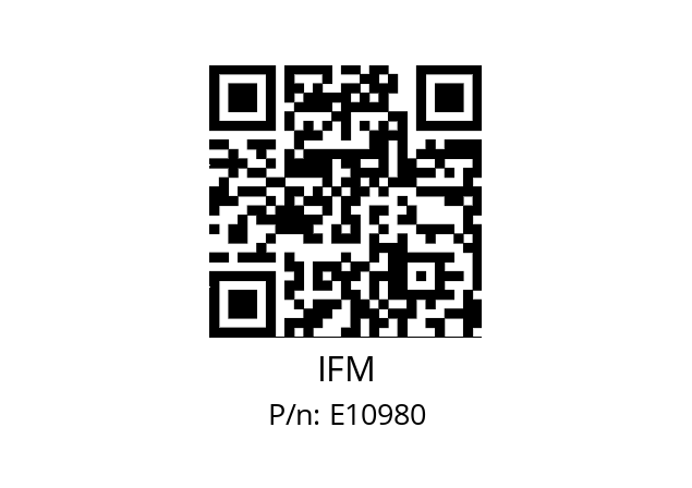   IFM E10980