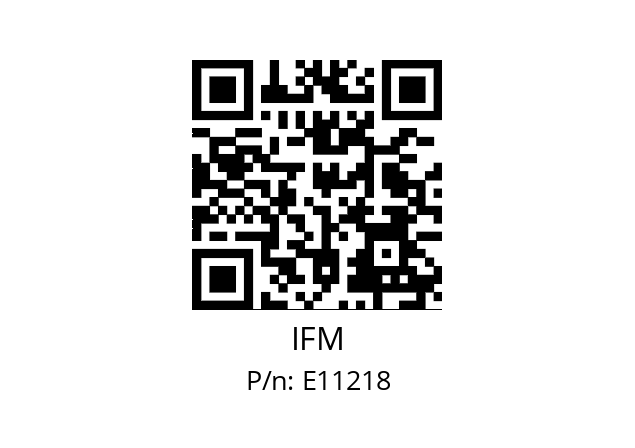   IFM E11218