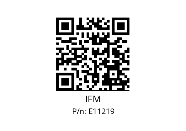   IFM E11219