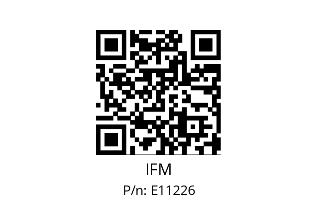   IFM E11226