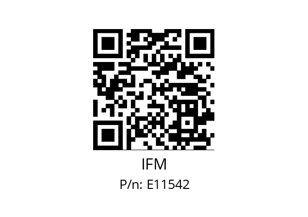   IFM E11542