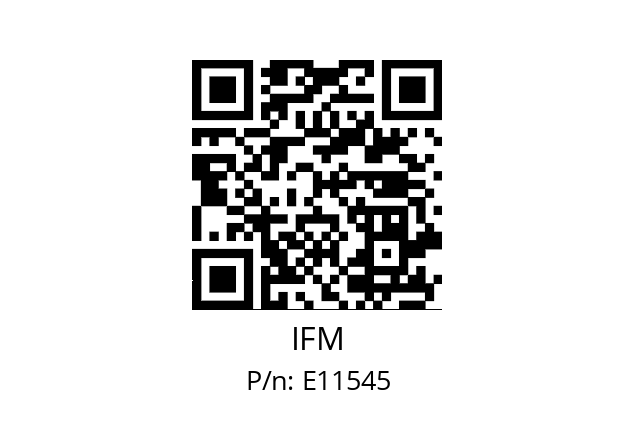   IFM E11545