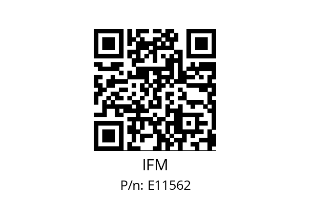   IFM E11562