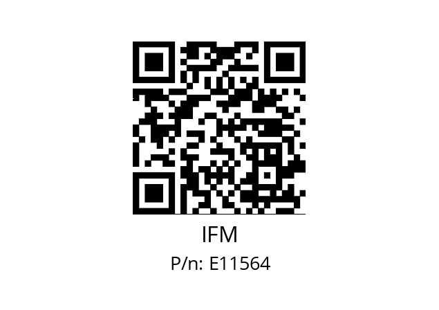   IFM E11564