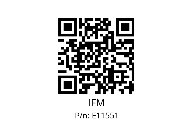   IFM E11551