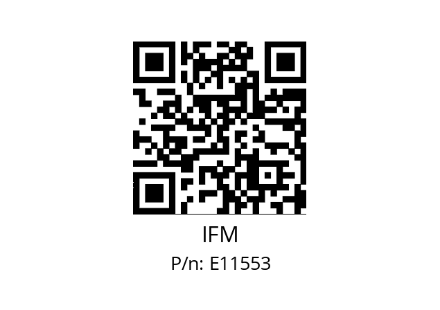   IFM E11553