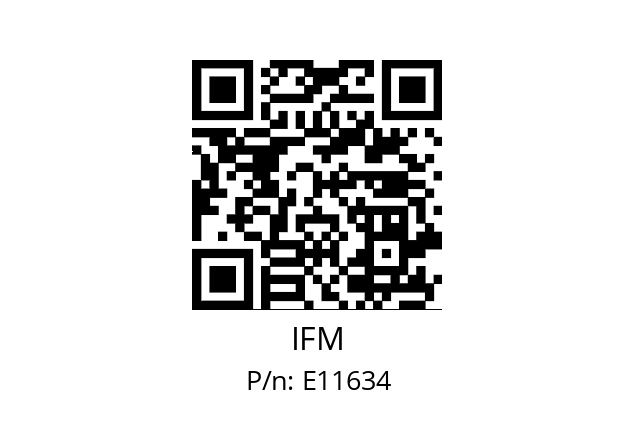   IFM E11634