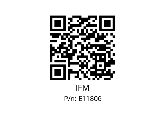   IFM E11806