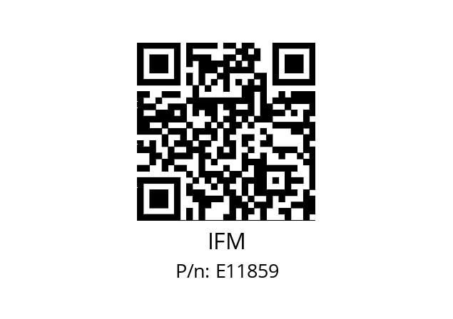   IFM E11859