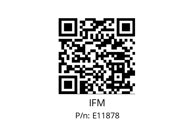   IFM E11878