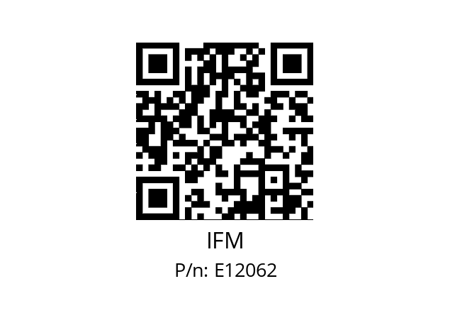   IFM E12062