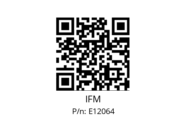   IFM E12064