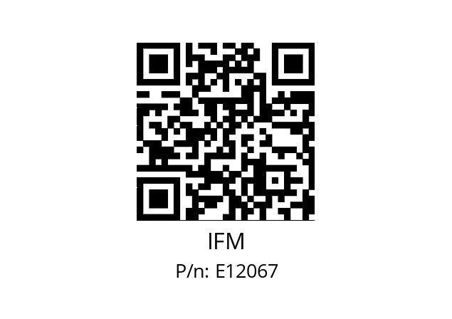   IFM E12067