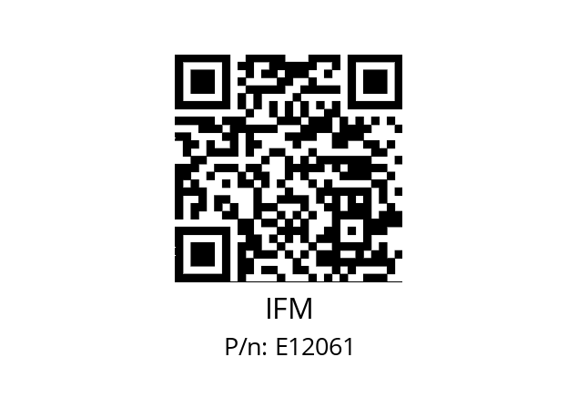   IFM E12061