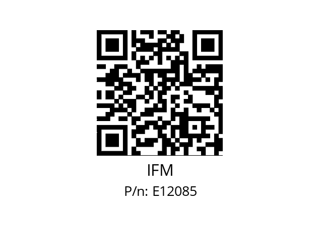   IFM E12085