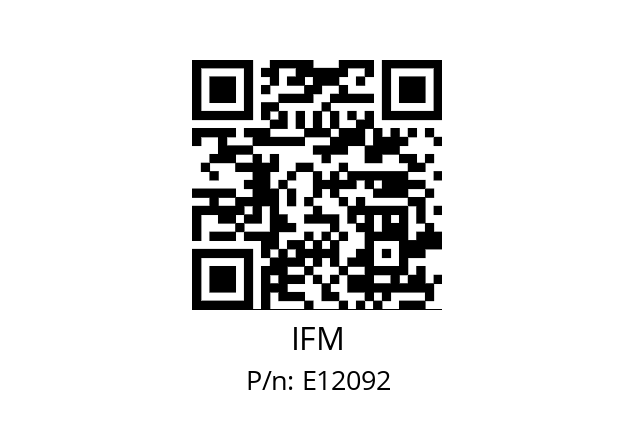   IFM E12092