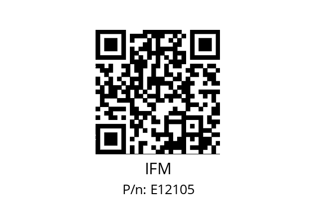   IFM E12105