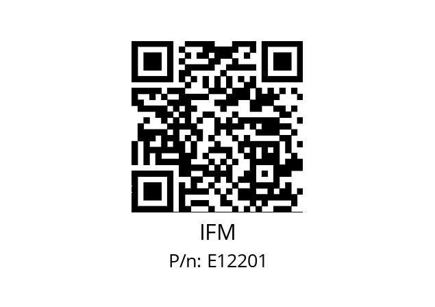   IFM E12201