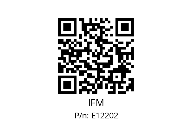   IFM E12202