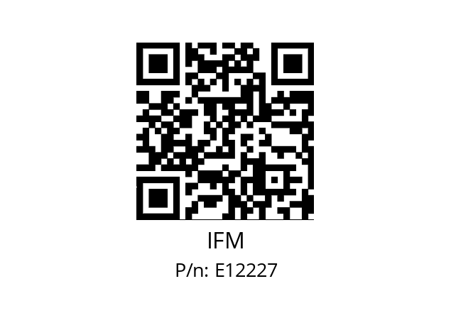   IFM E12227