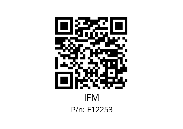   IFM E12253