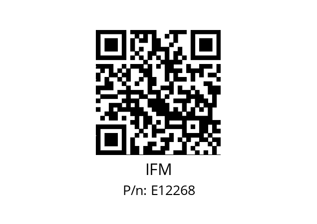   IFM E12268