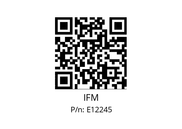   IFM E12245