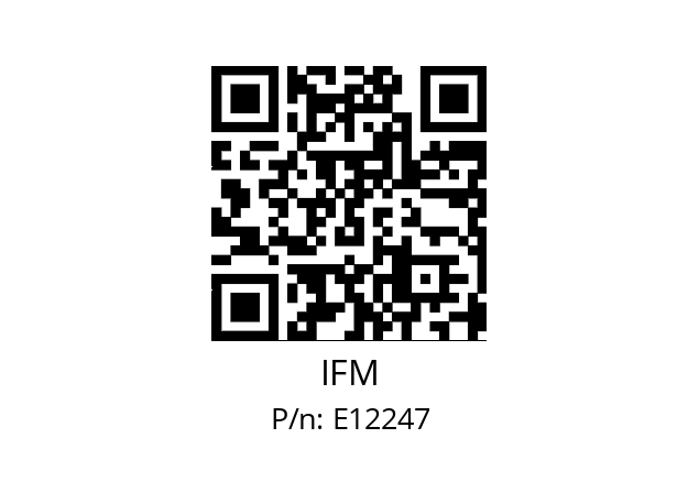   IFM E12247