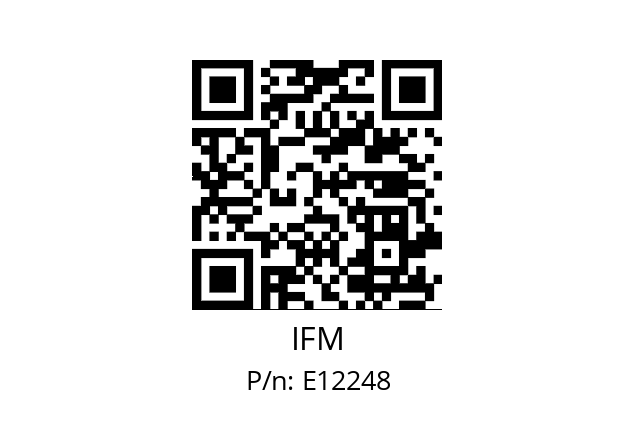   IFM E12248