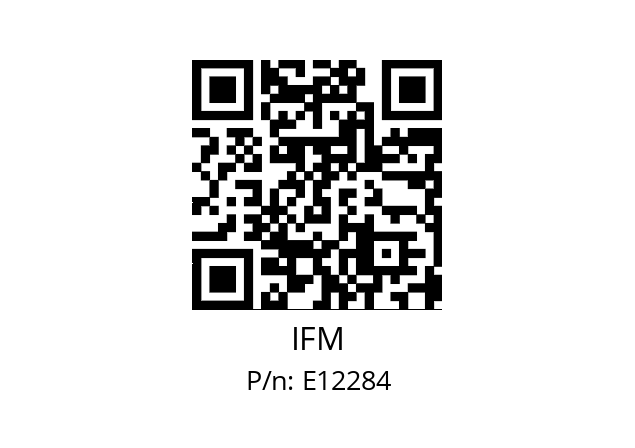   IFM E12284