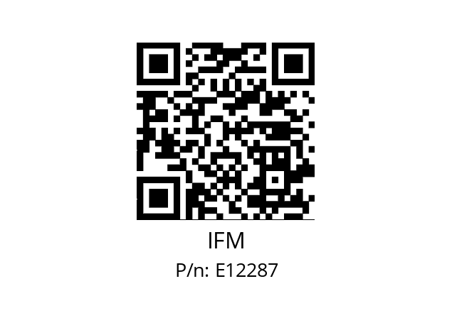   IFM E12287