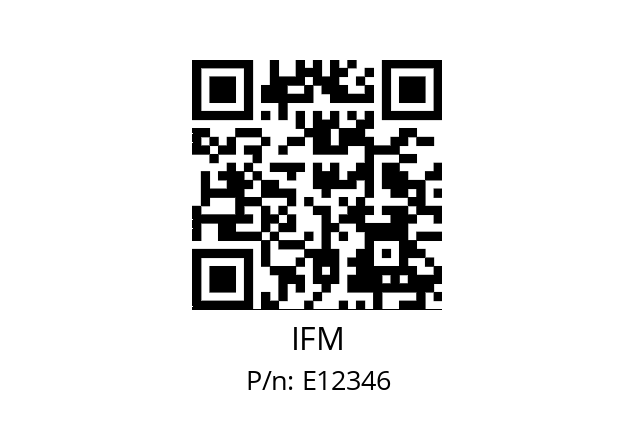   IFM E12346