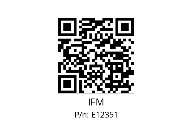   IFM E12351