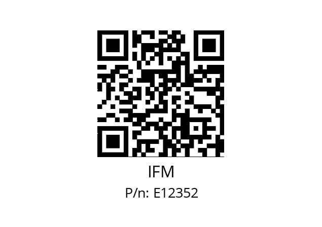   IFM E12352