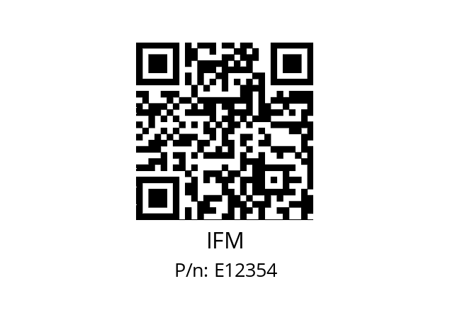   IFM E12354