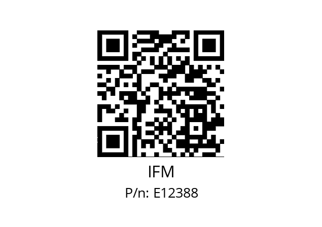   IFM E12388